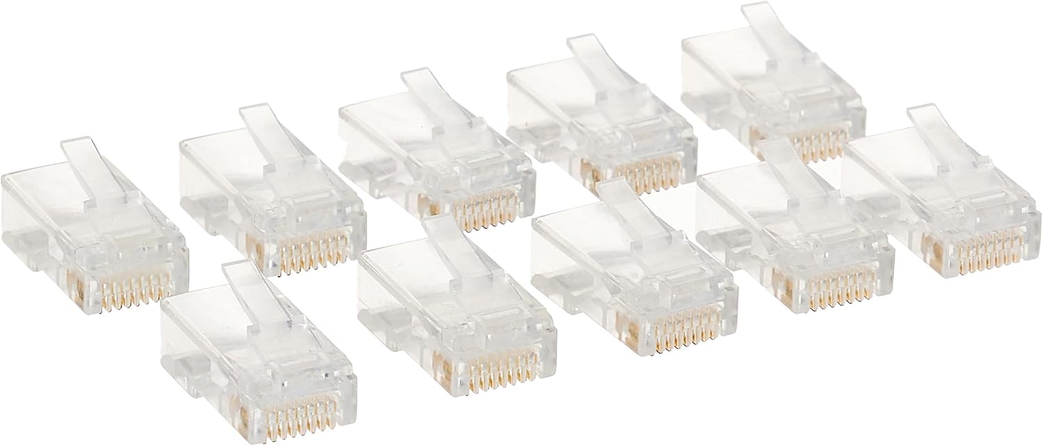 سعر ومواصفات 10 دبوس موصل وحدات التوصيل الشبكة RJ45 CAT6 (B081TNRGLV) على Amazon EG