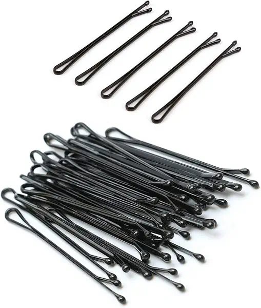 سعر ومواصفات 100 Pieces Black Hair Bobby Pins, Strong Hold Hair Grips and Styling Pins, Non-Slip Hair Clips, Straight Plate Hairpins for Girls, Kids and Women Hair Accessories for Daily Styling,(125g) (B0G3662YM3) على Amazon EG