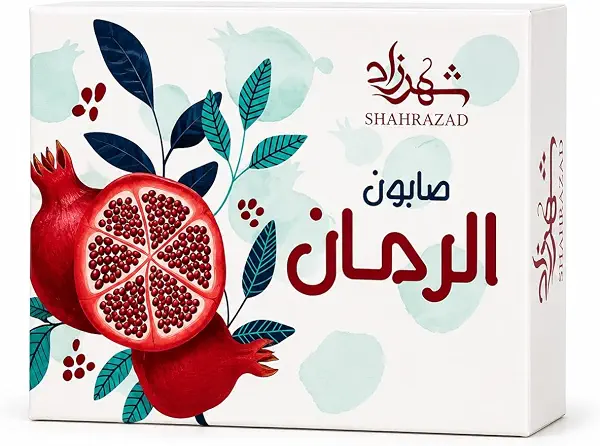 سعر ومواصفات 100g - شهرزاد صابون جلسرين بالرمان | تفتيح وشد البشرة - تقليل النمش والكلف - منع الاكزيما (B0HB4T8VCS) على Amazon EG