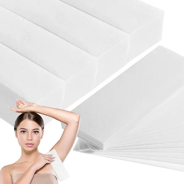 سعر ومواصفات 100Pcs Professional Hair Removal Waxing Strips Non-woven Fabric Waxing Papers Depilatory Beauty Tool For Leg Hairs Removal (B0DTK1ZBSG) على Amazon EG
