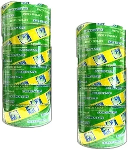 سعر ومواصفات 12 بكرة سوليتيب شفاف عريض 100 ياردة عرض 4سم (B09236376K) على Amazon EG