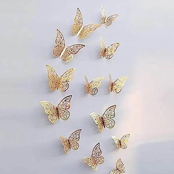 سعر ومواصفات 12 قطعه ملصقات حائط بتصميم 3 d شكل فرشات (B091CFZMQC) على Amazon EG