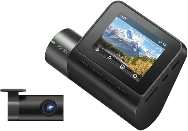 سعر ومواصفات 70MAI DASH CAM A200-1SET 771 (B07J32QBTP) على Amazon EG