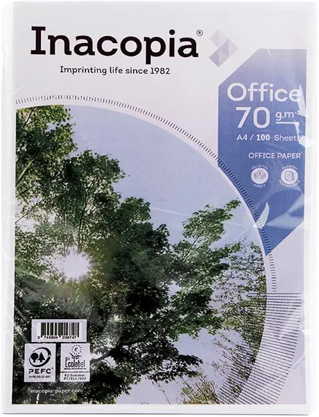 سعر ومواصفات A4 رزمه ورق تصوير من انكوبيا اوفيس 100 ورقه 70 جم (B0FB46PP2L) على Amazon EG