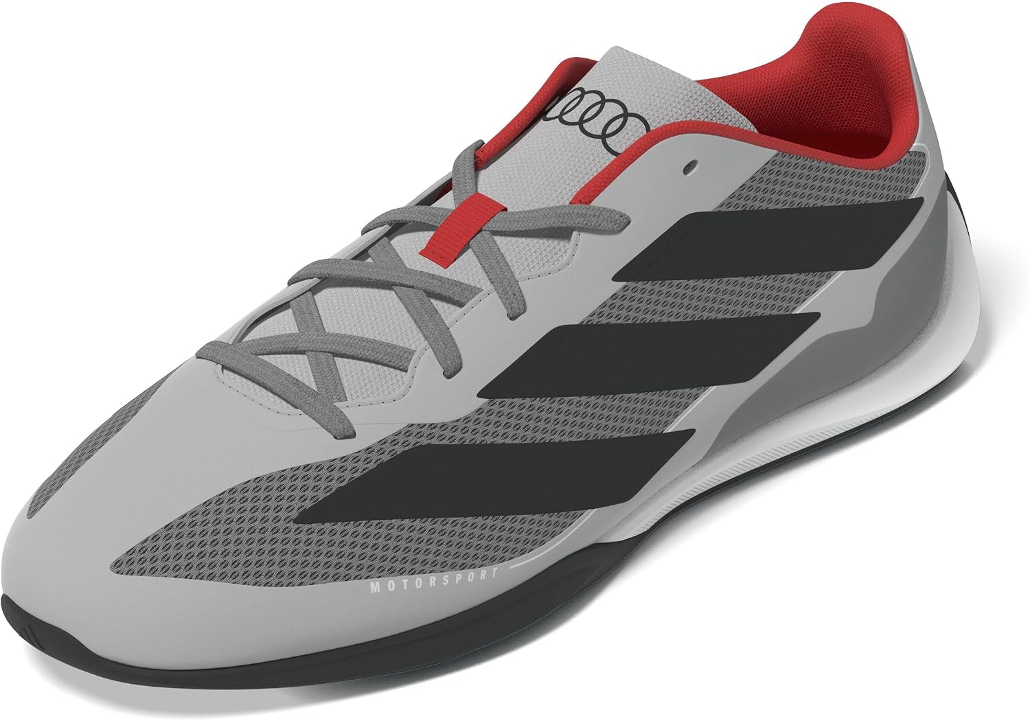 سعر ومواصفات adidas FEROZA Base Audi REVOLUT F1 Team Shoes, Chalk Pearl Utility Black Hi Res Red, 45 1/3 EU (B0F1WWS7LV) على Amazon EG