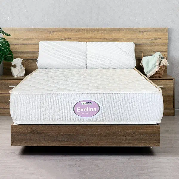 سعر ومواصفات Al Maamoun Foam Mattress, Evelina Model, 15 cm Height, Queen 150x195 cm, Double Sided (B0HLH9T9WF) على Amazon EG