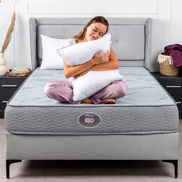 سعر ومواصفات Al Maamoun Foam Mattress, Rio Model, 24 cm Height, Super King 190x195 cm, Double Sided (B0HLHCNFMD) على Amazon EG