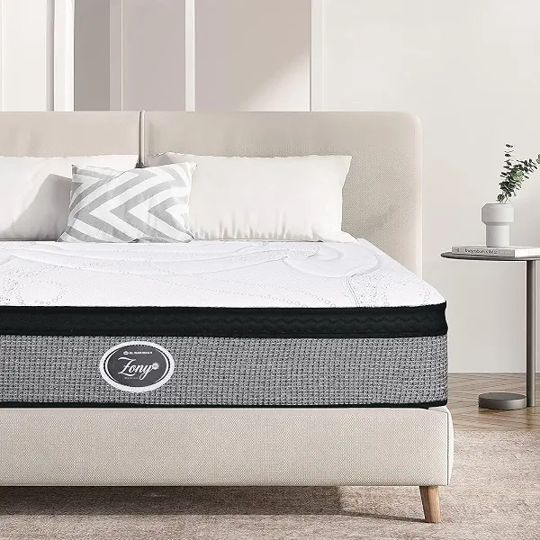 سعر ومواصفات Al Maamoun Pocket Spring Mattress, Zony Model, 28 cm Height, Queen 160x195 cm, 260 Springs per m2 (B0HLHN2SZ4) على Amazon EG