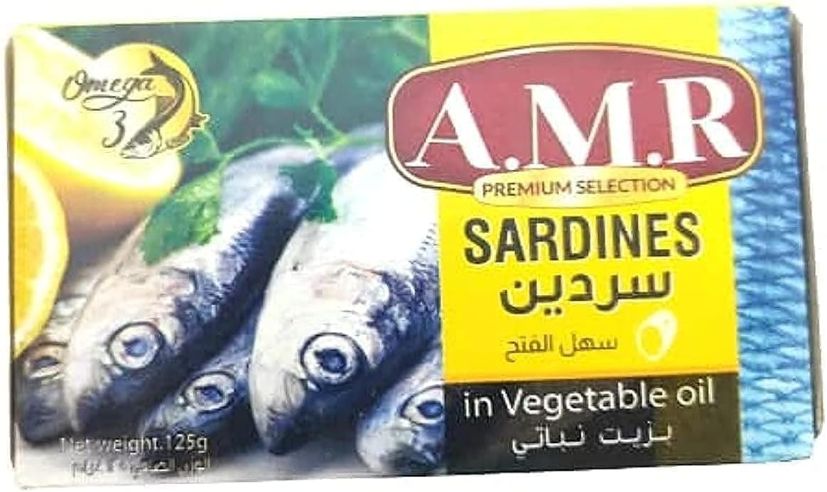 سعر ومواصفات Amr Chilled Moroccan Sardines 125G - Easy Open (B09TV9RQJG) على Amazon EG