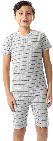 سعر ومواصفات Andora Boys Checkered 37S24B30311 Pajama Set (pack of 1) (B0D8ZPRQB6) على Amazon EG