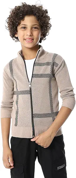 سعر ومواصفات Andora boys Zip Through Neck Pullover Sweater (pack of 1) (B0DP3BNQWS) على Amazon EG