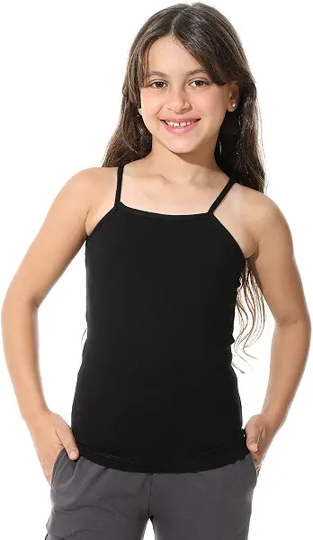 سعر ومواصفات Andora Girls School Girls Spaghetti Strap T-shirt Western (B0DCTN444F) على Amazon EG