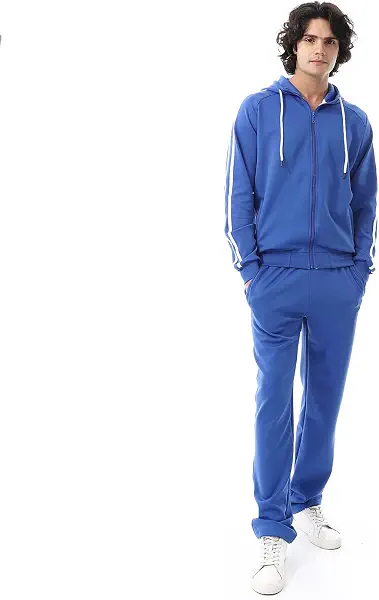 سعر ومواصفات Andora Mens Elastic Wais Hooded Fashion Tracksuit Work Utility Outerwear (pack of 2) (B0DHRZBKQ8) على Amazon EG