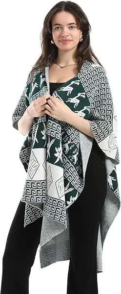 سعر ومواصفات Andora Womens Trendy Cape Cardigan Sweater (pack of 1) (B0GQ5NF1MZ) على Amazon EG