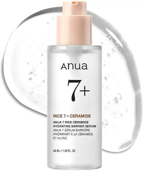 سعر ومواصفات Anua 7 Rice Ceramide Hydrating Barrier Serum - 50Ml (B0D54G6811) على Amazon EG