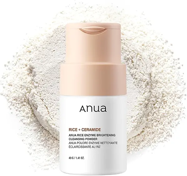 سعر ومواصفات ANUA Rice Enzyme Brightening Cleansing Powder 40g (B0D59WLP96) على Amazon EG