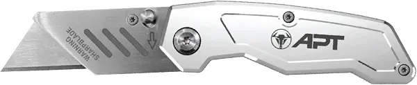 سعر ومواصفات APT Utility Cutter Stainless Steel 120grm, 19mm, Without blade (AH-UC-232B) (B0G34GV6YV) على Amazon EG