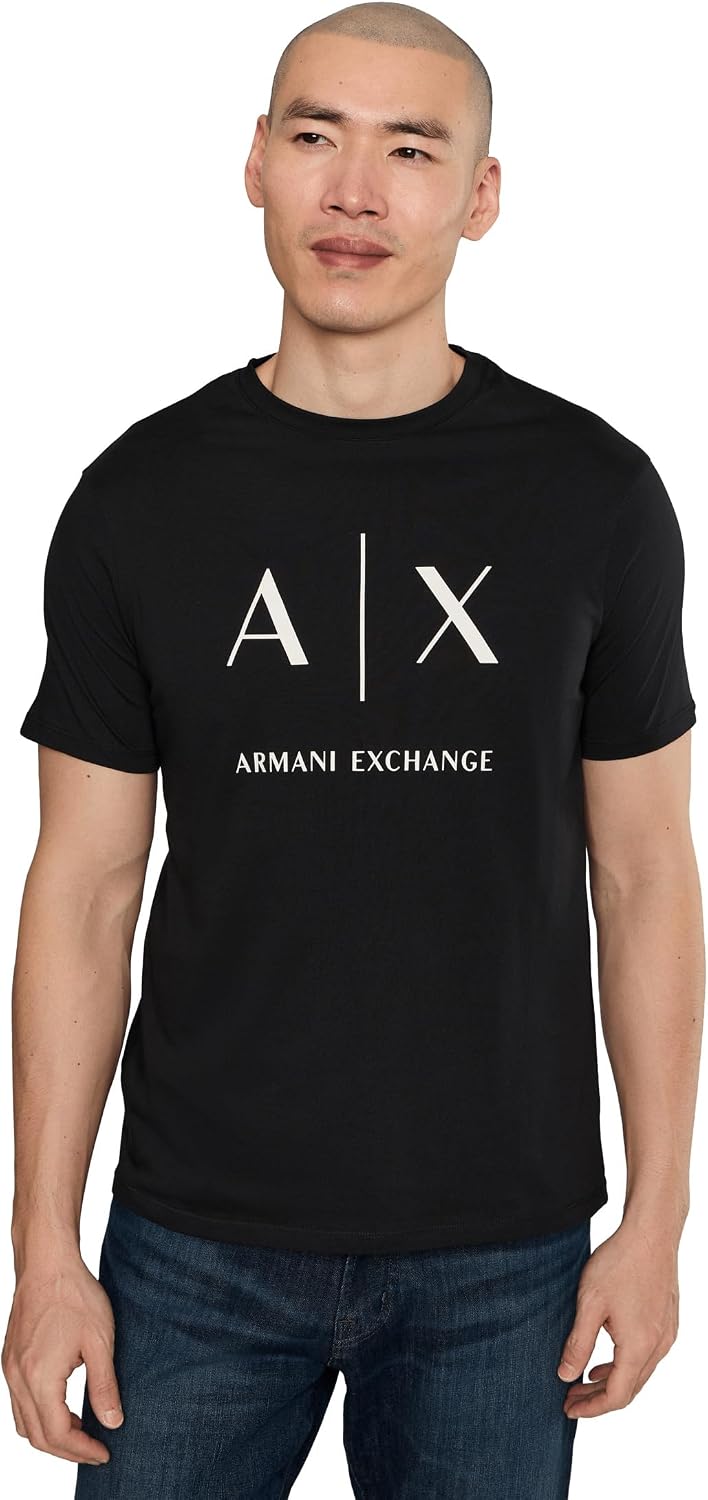 سعر ومواصفات Armani Exchange mens Cotton Jersey Slim Tee Contemporary (pack of 1) (B0FGY4PVPG) على Amazon EG