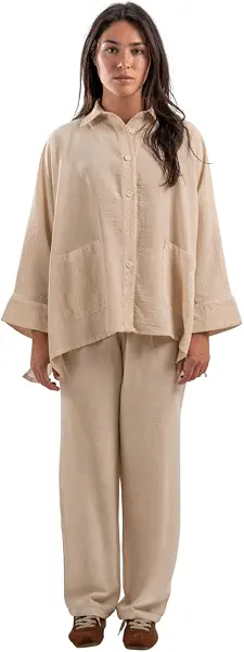 سعر ومواصفات ASTK Womens Diamond Linen Modern (pack of 1) (B0GPR2KM71) على Amazon EG