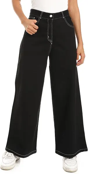 سعر ومواصفات AZUL Womens AZUL wide jersey pants Casual Pants (pack of 1) (B0FJ7HGLNM) على Amazon EG