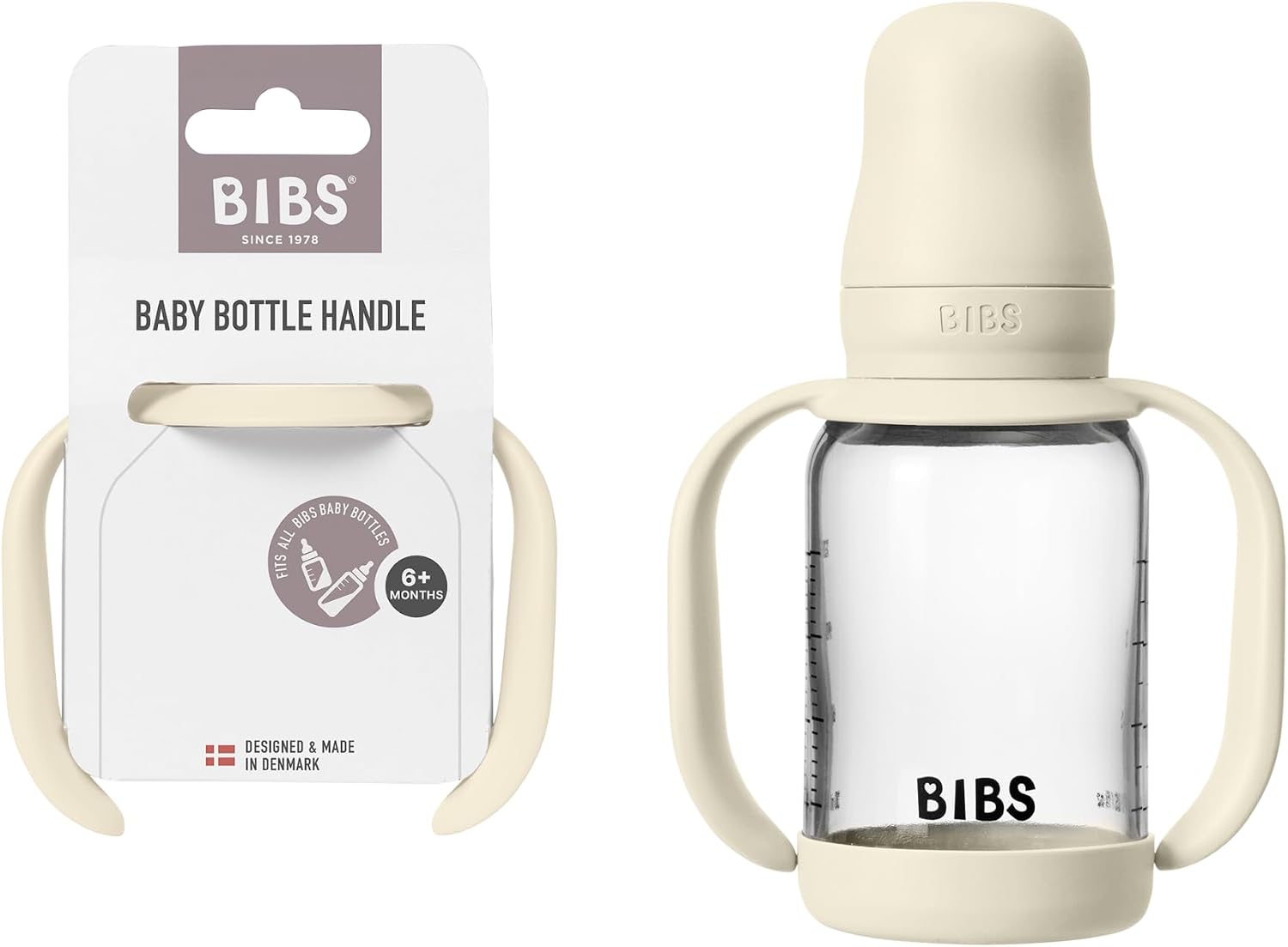 سعر ومواصفات BIBS Baby Bottle Handle Ivory (B0DP9HWQ8H) على Amazon EG