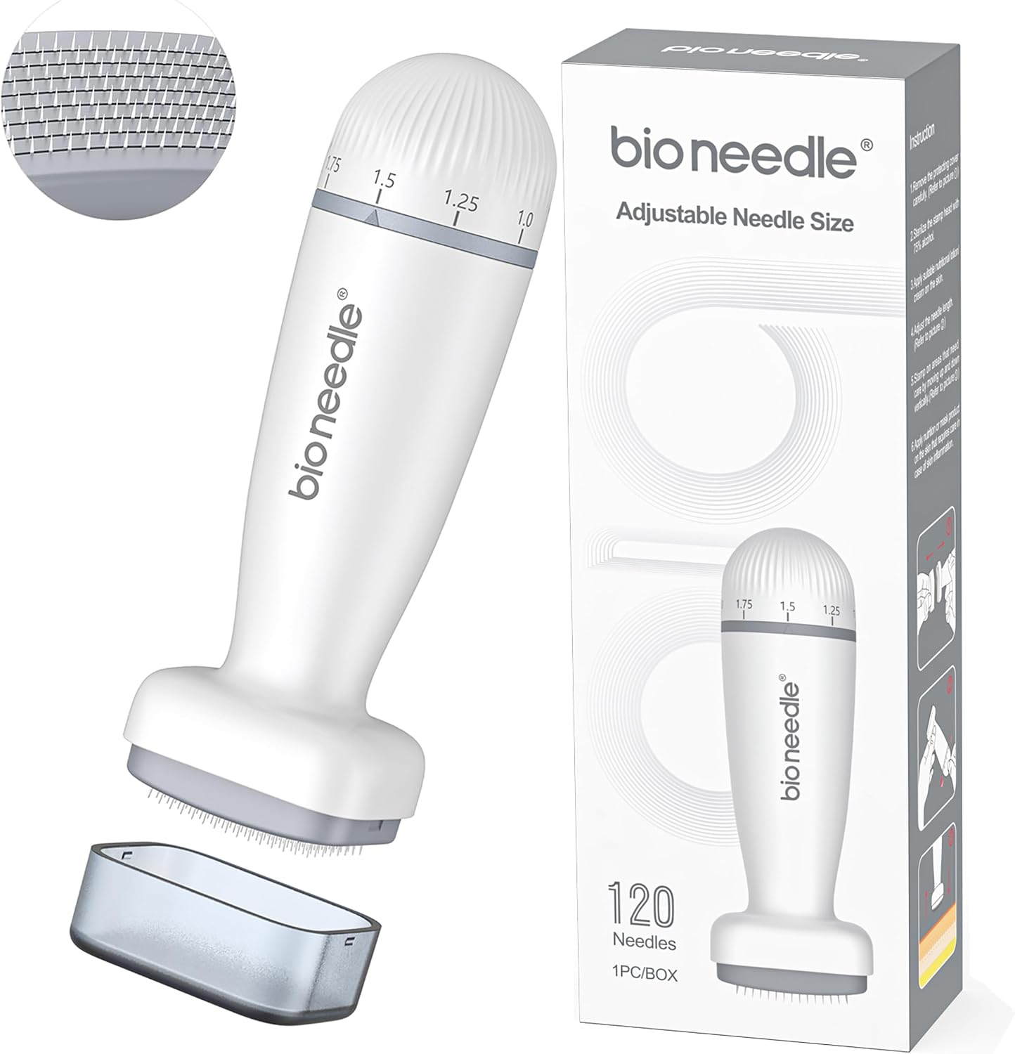سعر ومواصفات bioneedle adjustable needle size, 120 needles (B0CM3D8XJW) على Amazon EG