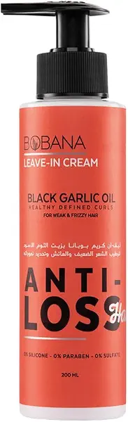 سعر ومواصفات Bobana Leave-in Cream with Black Garlic | كريم يترك مع الثوم الأسود (B0114CDSE2) على Amazon EG