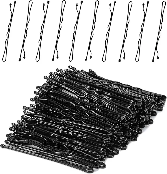 سعر ومواصفات Bobby Pins Black Bobby Pins – Black Hair Grips for Makeup Hair Styling of Women – 5cm LongIdeal for All Types of Hair (20psc) (B0F1DBXYNQ) على Amazon EG