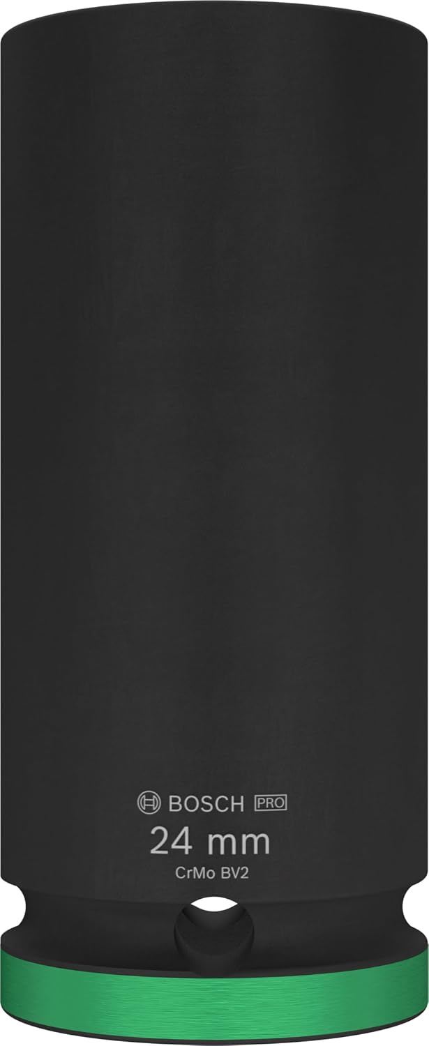 سعر ومواصفات Bosch Pro Square Drive Deep Impact Socket, 1/2-Inch x 24 mm Size (B083DPBQXD) على Amazon EG