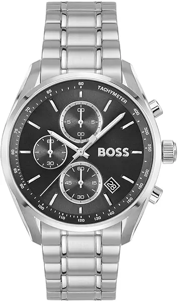 سعر ومواصفات BOSS HB151.4259 Elegant Boss men’s watch, chronograph variant.,Chronograph,Dress look,Mineral glass,Stainless case,Date For Men (B0G1CG1X67) على Amazon EG