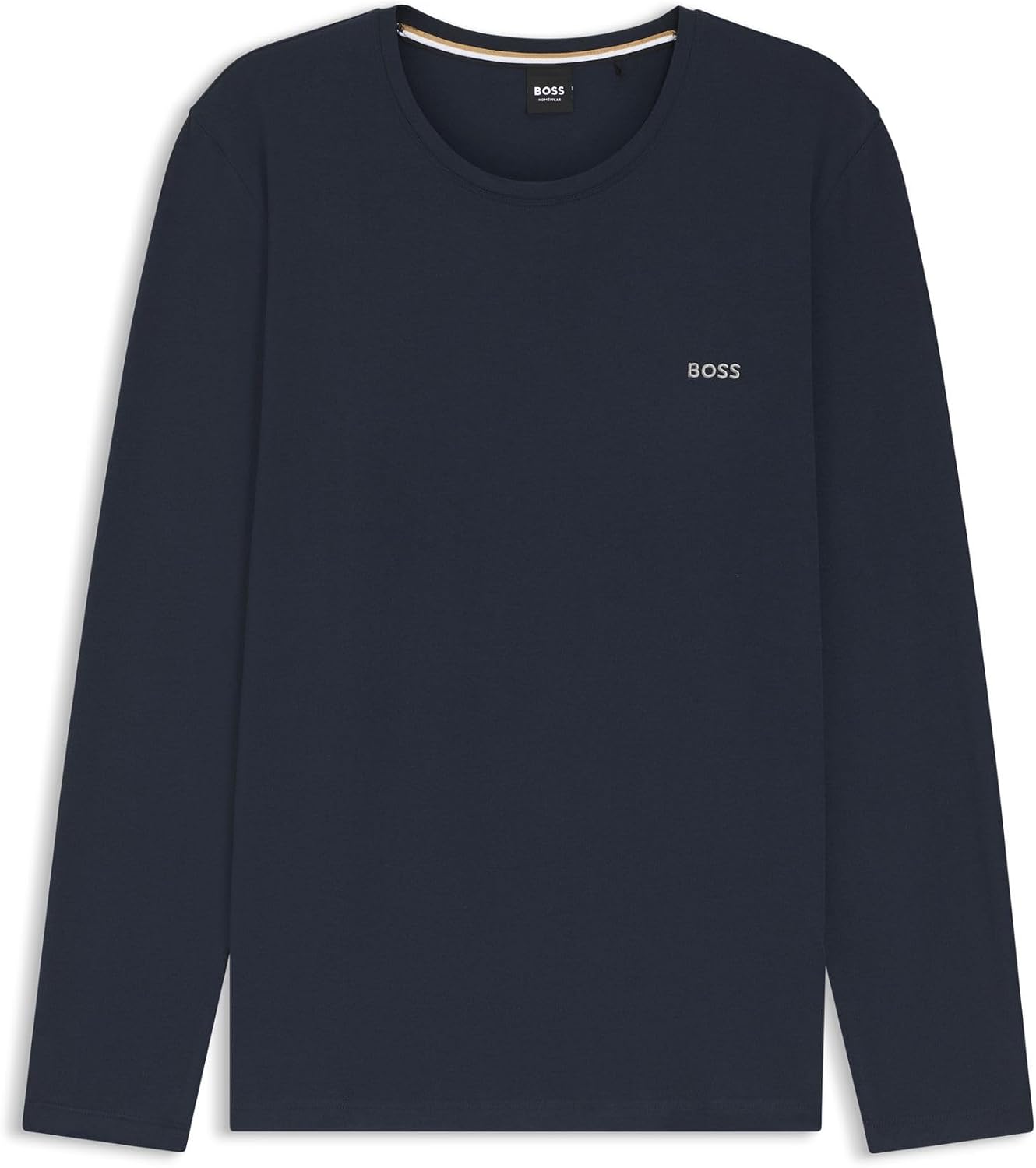 سعر ومواصفات BOSS Mens Mix&Match LS-Shirt R Stretch-Cotton T-Shirt with Embroidered Logo (B0C3ND6Q37) على Amazon EG