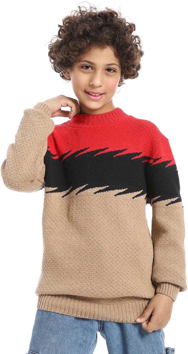 سعر ومواصفات سيزير Caesar Boys boys wool pullover with multi design boys wool pullover with multi design (B0DXF77CT5) على Amazon EG