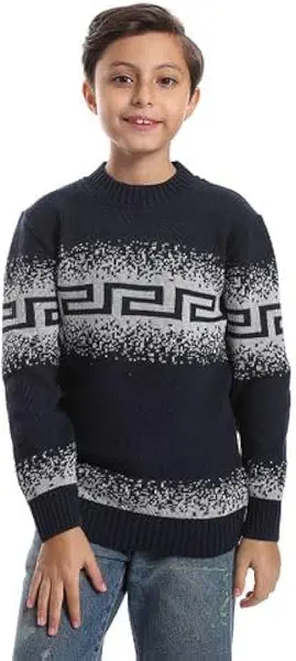 سعر ومواصفات Caesar Boys Wool Boys Pullover With Multi Design Pullover (B0CMM7CZB5) على Amazon EG