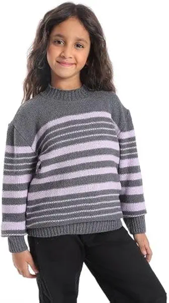 سعر ومواصفات CAESAR Girls Girls Wool Pullover With Mutlicolour Design Pullover (B0CMM6JPGF) على Amazon EG