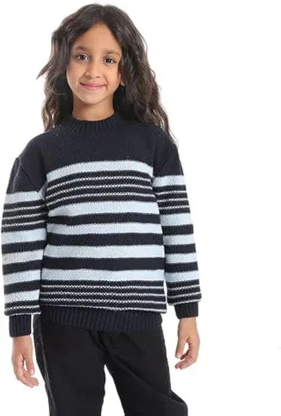 سعر ومواصفات CAESAR Girls Girls Wool Pullover With Mutlicolour Design Pullover (B0CMM98J1T) على Amazon EG