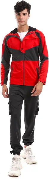 سعر ومواصفات CAESAR Mens Hoodie With Pants Training Suit Hoodie With Pants Training Suit (pack of 2) (B0CBQB9YWL) على Amazon EG