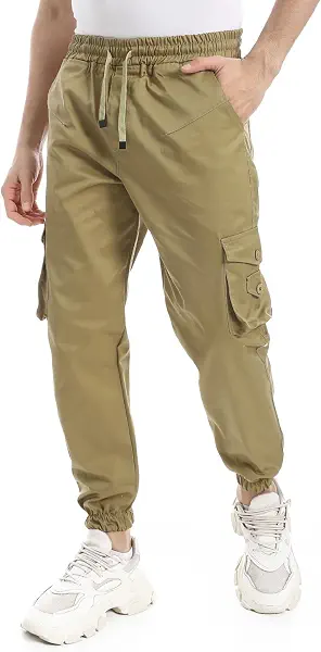 سعر ومواصفات Caesar Mens Men's gabardine baggy pants Men's gabardine baggy pants (B0F6NJDQ6R) على Amazon EG