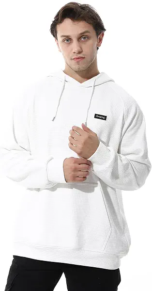 سعر ومواصفات CAESAR Mens Mens Biscuit Plain Over Size Hoodie Mens Biscuit Plain Over Size Hoodie (B0DMT57M1F) على Amazon EG