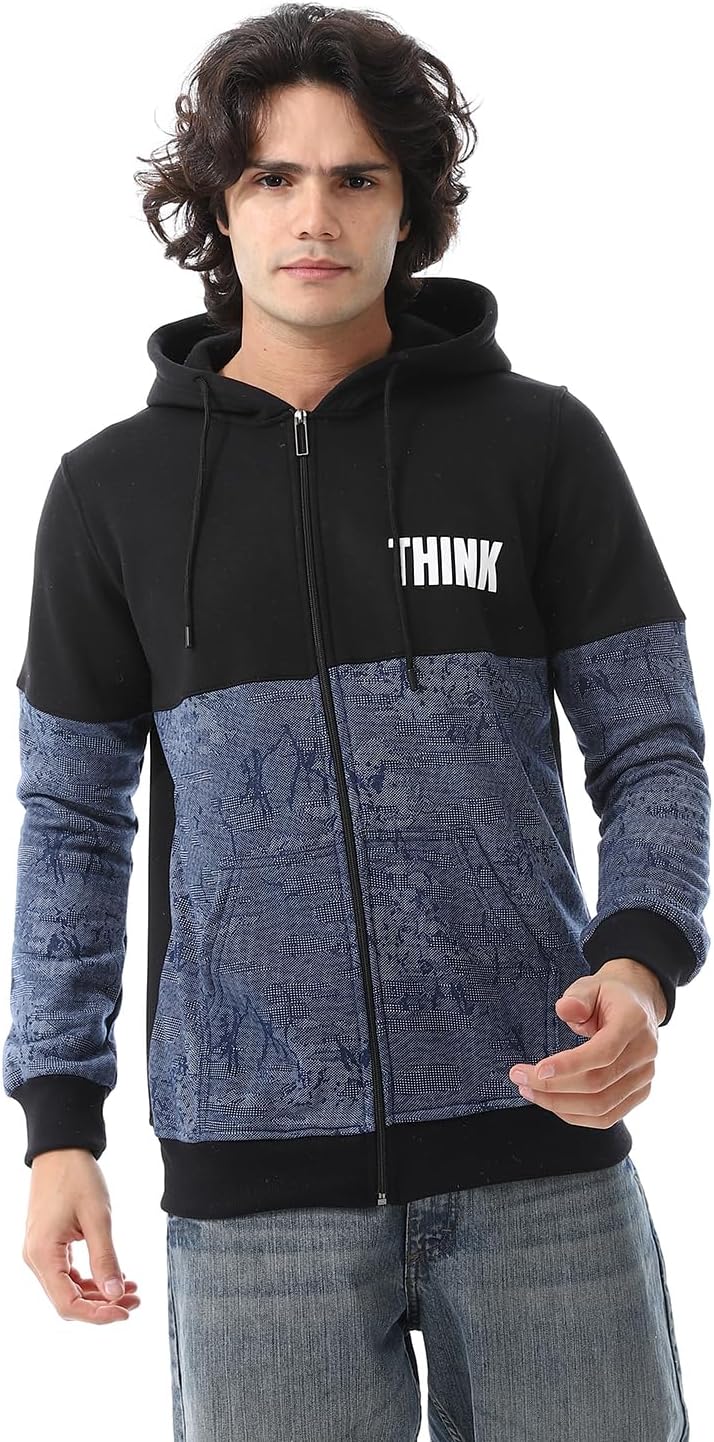 سعر ومواصفات CAESAR - سيزر CAESAR Mens Mens Hoodie With Through Zipper And Army Design Mens Hoodie With Through Zipper And Army Design (B0DHZH1B22) على Amazon EG