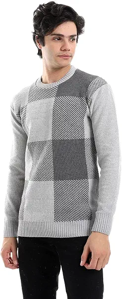 سعر ومواصفات CAESAR Mens Mens Pullover Mens Pullover (B0C2N2LJRR) على Amazon EG