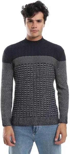 سعر ومواصفات Caesar Mens Wool Mens Pullover With Multi Design Pullover (B0CMM89C6S) على Amazon EG