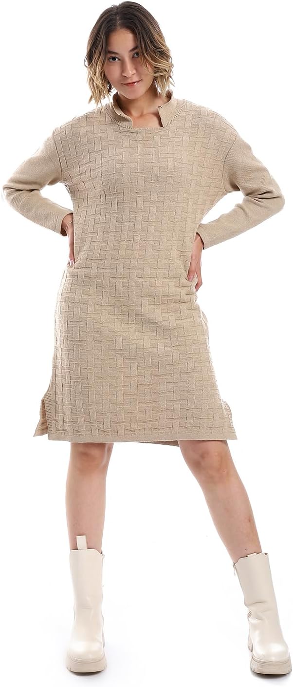 سعر ومواصفات CAESAR - سيزر CAESAR Women WomenCasual Wool Short Dress dresses (pack of 1) (B0CL35FSKL) على Amazon EG