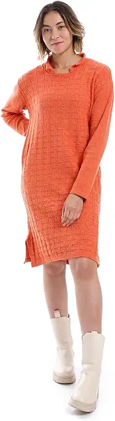 سعر ومواصفات CAESAR Women WomenCasual Wool Short Dress dresses (pack of 1) (B0CL35VWRQ) على Amazon EG