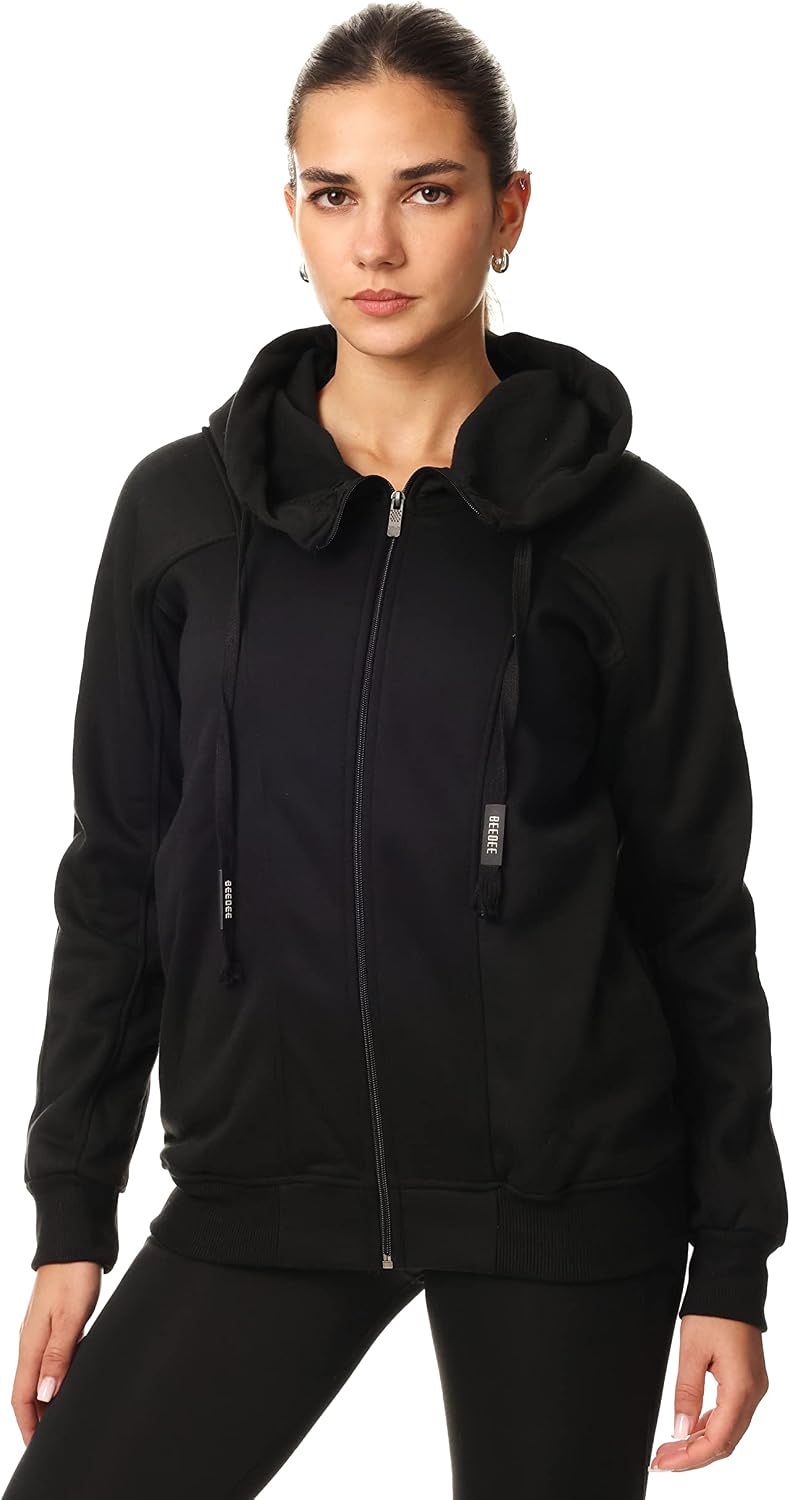 سعر ومواصفات CAESAR Womens Woman Hoodie With Zipper And Pocket HOODIE (pack of 1) (B0BDGFR26C) على Amazon EG