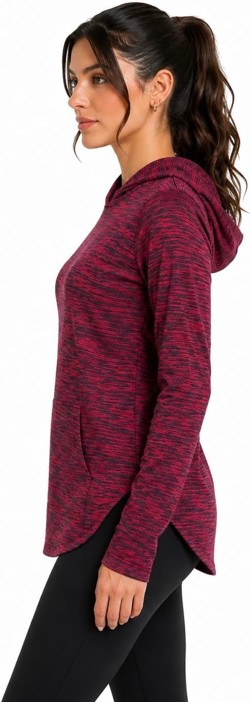 سعر ومواصفات CAESAR Womens Women's hooded T-shirt with front pockets Women's hooded T-shirt with front pockets (B0HK4WV6JG) على Amazon EG