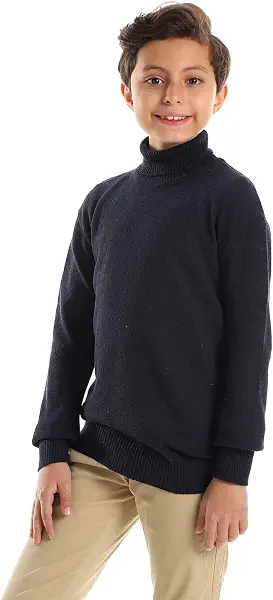 سعر ومواصفات CAESAR - سيزر CAESAR Boys BOYS Wool Pullover With High Neck Pullover (B0BVRY4BGX) على Amazon EG
