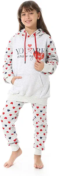 سعر ومواصفات CAESAR - سيزر Caesar Girls Printed CottonGirls Training Suit Printed CottonGirls Training Suit (B0DLWWLG51) على Amazon EG