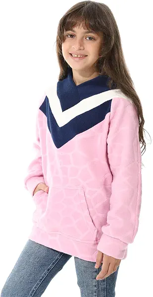 سعر ومواصفات CAESAR - سيزر CAESAR Girls Velvet Cotton Girls Sweatshirt Velvet Cotton Girls Sweatshirt (B0DLWWRBRP) على Amazon EG