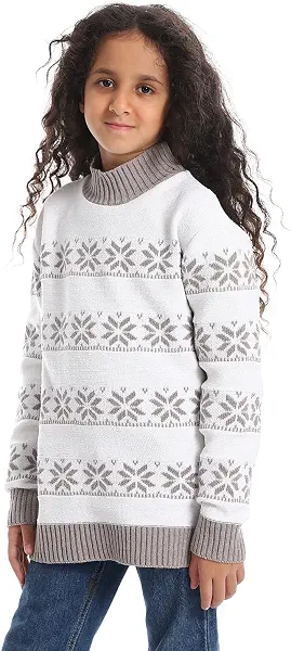 سعر ومواصفات CAESAR - سيزر CAESAR Girls Wool Pullover With Mutlicolour Design Pullover (B0CL2DBV56) على Amazon EG