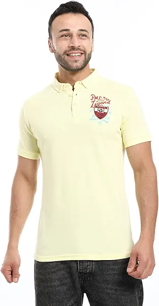 سعر ومواصفات CAESAR - سيزر CAESAR Mens Embroidered Pique Polo Shirt With Classic Collar Embroidered Pique Polo Shirt With Classic Collar (B0D4M5BH5Y) على Amazon EG